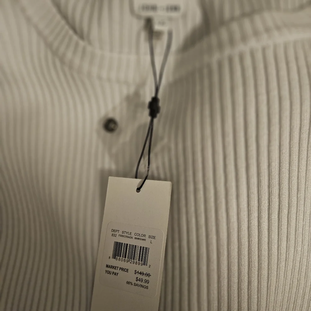 white knitted sweater - Picture 7 of 9